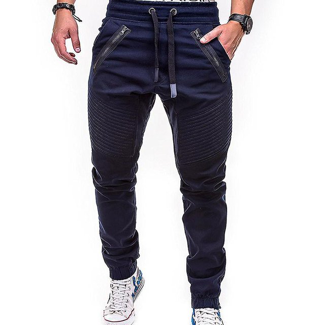Pantalones deportivos para hombre Pantalones de chándal Pantalones de chándal Pantalones de chándal de fitness ShuxiuWang 8390612416590
