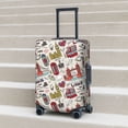thumbnail image 2 of Lsque London Landmark1 Printed Luggage Cover, Travel Luggage Protector,Scratch and Dirt Resistant, Fits 18-32 Inch Luggage - Small, 2 of 9