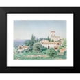 thumbnail image 2 of Henry Pember Smith 24x19 Black Modern Framed Museum Art Print Titled - Spanish Villa II, 2 of 5