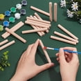 thumbnail image 4 of 20 Pcs Wood Craft Sticks Unfinished Wooden Round Sticks Beech Wood Dowel Rods Solid Wood Rod for Knitting Tapestry DIY Crafts Home and Garden Decoration, 4 of 6