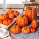 thumbnail image 5 of Calabaza Artificial Adorno de calabaza de simulación, calabaza falsa para decoración festiva del hogar, 7 Uds. (naranja), 5 of 8