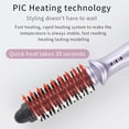 thumbnail image 3 of 3/4 Inch Curling Iron Brush Fast Heating Ceramic Tourmaline Hair Curling Wand Travel Hot Brush with Barrel for All Hair Types Anti-Scald, 3 of 8