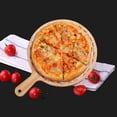 thumbnail image 3 of Troglfold Tray Washable 8" Wooden Pizza Tray with Handle,12.2"X7.87"X0.63", 3 of 10