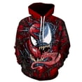 thumbnail image 2 of Sudadera con capucha 3D Venom 2024 Miniso con patrón de Spiderman para hombre, sudadera para deportes al aire libre y senderismo, sudadera deportiva informal para hombre, 2 of 5