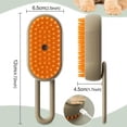 thumbnail image 3 of 4-in-1 Steam Pet Grooming Brush Rechargeable Cordless Deshedding Tool for Cats Dogs, 3 of 7
