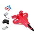 thumbnail image 1 of Avión RC, Planeador de Juguete con Giroestabilizador, Espuma, Recargable, Juguete, Avión de Control Remoto para Principiantes. Rojo, 1 of 9
