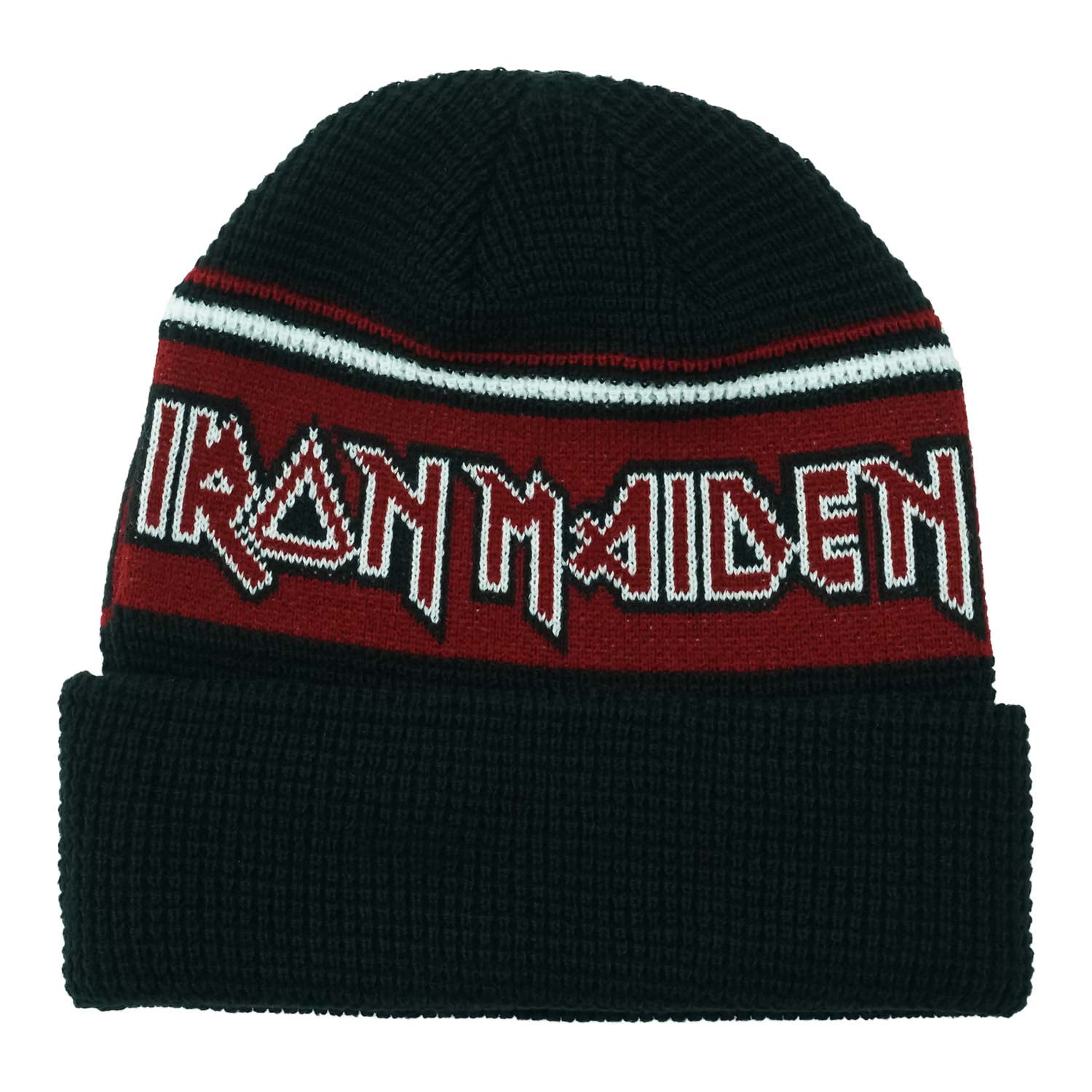 Iron Maiden - Iron Maiden Men's Logo Beanie Black - Walmart.com ...