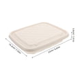thumbnail image 2 of unbranded 10Ud Envases Desechables Con Compartimentados Para Almacenamiento De Comida Khaki, 2 of 8