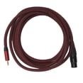 thumbnail image 2 of Ccdes Cable XLR hembra a 3,5 mm, cable XLR a 1/8 de pulgada que garantiza la claridad de la seal y la integridad de las ondas de sonido para teléfonos móviles para presentaciones en Cable No se aplica, 2 of 5