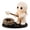 B#098, variant on Glow-in-The-Dark Halloween Campfire Tealight Holder, Ghost Campfire Gathering Ghost Cat Resin Statue, Cute Halloween Ghost Figurine for Fireplace Table Decor A