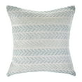 thumbnail image 3 of Ox Bay Spa Blue Chevron 0 Square 4 Piece Pillow Feather Filled Set, 3 of 9