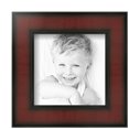 thumbnail image 2 of ArtToFrames 6" x 6" Honors Mahogany Picture Frame, 6x6 inch Brown Wood Poster Frame (WOM-5155), 2 Pack, 2 of 6
