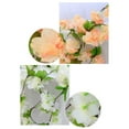 thumbnail image 4 of SPRING PARK Artificial Faux Sakura Garland Wreath Hanging Plants Artificial Flowers Home Garden Yard Fence Party Wedding Decor, 4 of 7