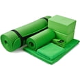 thumbnail image 1 of Open Box BalanceFrom GoYoga 7-Piece Set - Include 1/2" Thick Yoga Mat with Carrying Strap, 2 Yoga Blocks, Yoga Mat Towel, Yoga Hand Towel, Yoga Strap and Yoga Knee Pad, 1 of 9