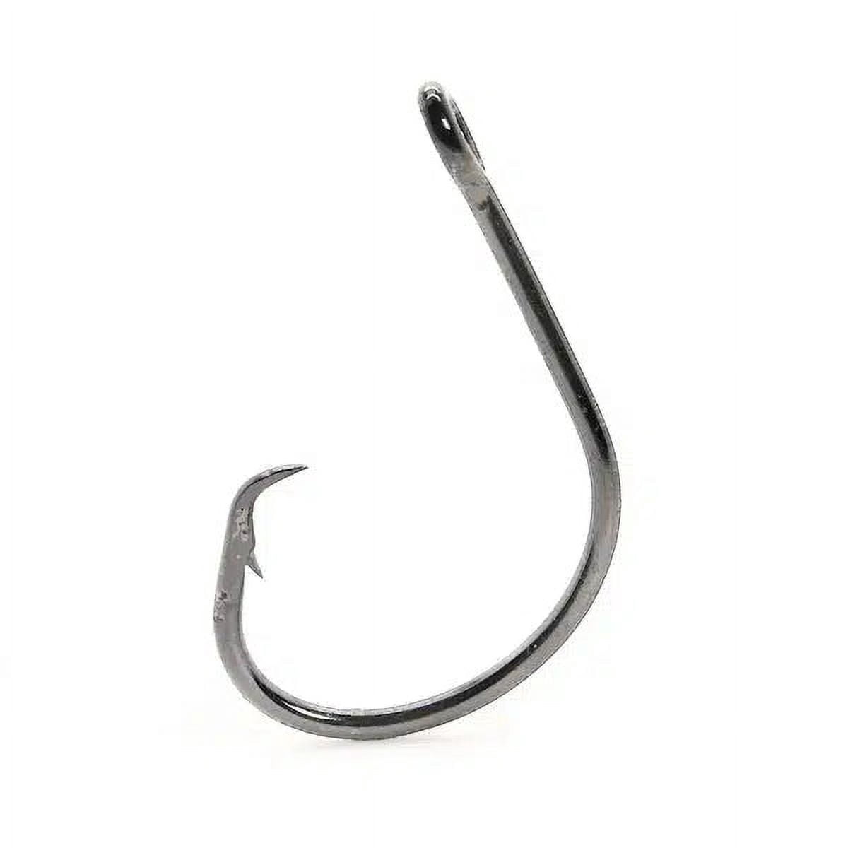 Mustad 39946 1X/2XL Offset Classic Circle Classic Hook - Black Nickel - 100 Per Pack