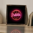 thumbnail image 3 of Basketball Neon Art Wooden Sign Wall Plaque - Vintage Art Decoration, Wall Decoration - Ideal Gift For Home Decoration, Living Room, Bathroom, Bedroom, Garden, Dining, Bar, Cafe, Festival Party Dec, 3 of 7