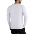 thumbnail image 2 of X RAY JEANS Mens Long Sleeve Crewneck T-Shirt, White, S, 2 of 9