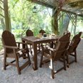 thumbnail image 2 of Highwood 7-pc Hamilton Dining Set - 42" x 72" Rectangle Table, Counter Height, Outdoor, Eco-friendly, Synthetic Wood, 2 of 10