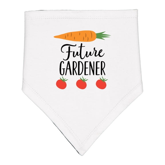 Inktastic Gardening Future Gardener Baby Bandana Bib