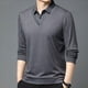 thumbnail image 1 of Blusa y camisa de manga larga con cuello vuelto para hombre, informal, con estampado y cremallera, de poliéster., 1 of 9