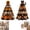 2PCS GF, variant on DIY Halloween Quilted Fabric Tree Kit - 3D Layered Fabric Tree Quilting Sewing Art Craft kit - Handmade Halloween Holiday Tree for Home Decor