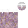thumbnail image 5 of Yayeee Shower Curtain with Hooks 72"x72" Waterproof Fabric Bathroom Hanging Decor, Pastel Pink Marble Pattern, 5 of 5