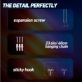 thumbnail image 4 of Y YUNHSOM Rock On Neon Signs, USB Power Dimmable LED Neon Light for Wall Decor, Room, Office, Man Cave, Music-Themed Gift (13.78*12.99 Inch), 4 of 9
