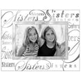 thumbnail image 2 of Clear Expressions SISTERS glass 6x4 keepsake frame - 4x6, 2 of 2