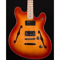 Squier Affinity Starcaster Deluxe, Maple FB, Sienna Sunburst