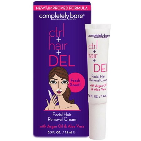 Completely Bare Distributors Completely Bare  Facial Hair Removal Cream, 0.5