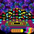 thumbnail image 1 of Artículos de fiesta para Skylety que brillan en la oscuridad con globos de neón, 1 of 7