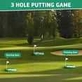 thumbnail image 3 of HOOWIFFY Green ABS Stable Golf Putting Cup for Office Use Beginners 2pcs, 3 of 8