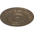 thumbnail image 3 of Ekena Millwork 20 7/8"OD x 1 1/4"P Biddix Ceiling Medallion (Fits Canopies up to 7 1/2"), Hand-Painted Warm Silver, 3 of 7