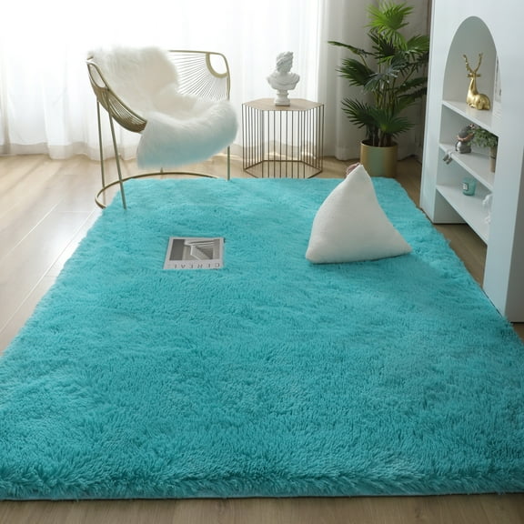 YouLoveIt Fluffy Shag Area Rugs Anti-Skid Large Fuzzy Shag Fur Area Rugs Home Decorative Floor Mat Living Room Bedroom Anti-skid Carpet, Multi colors