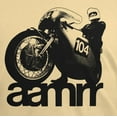 thumbnail image 2 of Old Glory Mens AAMRR is Road Racing Vintage Short Sleeve Graphic T Shirt, 2 of 6
