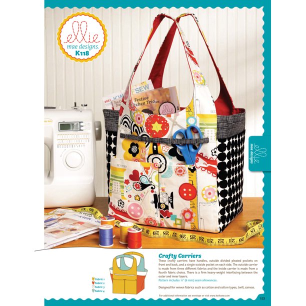 Kwik Sew Pattern Crafty Carriers