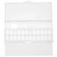 thumbnail image 1 of Caja plegable XCF para mezclar colores de acuarela con tapa 24 compartimentos blanca, 1 of 2