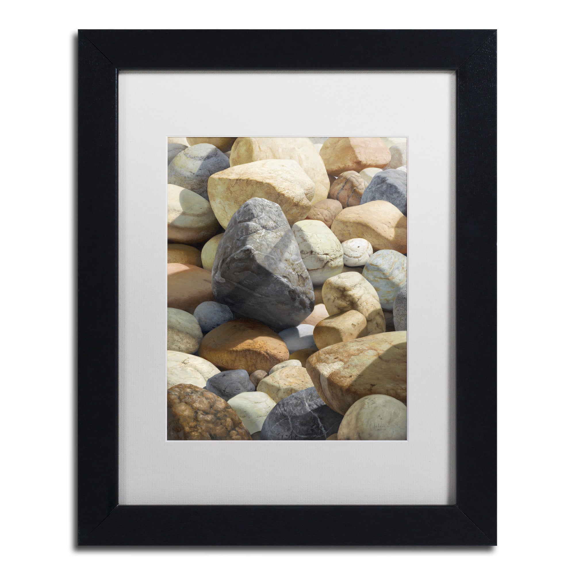 Stephen Stavast 'A Bolder View' Matted Framed Art