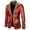 77 Red, variant on guisaled Mens Sequin Suit Jacket Slim Fit One Button Notch Lapel Blazer Jackets Prom Tuxedo Wedding Dinner Party Festival formal Blazers