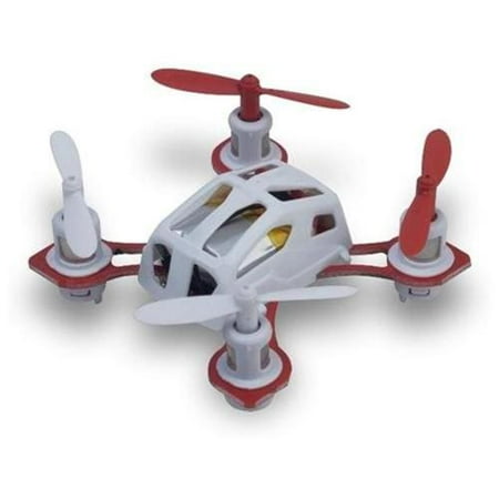Microgear 2.4 GHz. Radio Controlled RC QX-288 Mini Gyro Quadcopter - White
