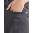 thumbnail image 4 of Time and Tru Women's High Rise Barrel Jeans, 26.5" Inseam, Sizes 0-22, 4 of 5