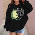 thumbnail image 2 of SRZYMJ Girls Long Sleeve Hooded Pullover Soft Graphic Print Casual Sweatshirt Comfortable Everyday Wear Playful Outerwear For Children, 2 of 4