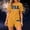 Yellow, variant on MAIHAN Theme Park Outfits for Women Women Spring Outfits Shirt and Short Outfit Women 2 Piece Outfits Sets Casual Cotton Outfits Sets