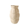 thumbnail image 2 of Florero de cerámica Sunnimix florero decorativo Contenedor secas Escultura Arreglo floral beige, 2 of 8