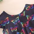 thumbnail image 3 of MZXELPRJD Girls Body Suit Backless Butterfly 3t Girl Clothes Fly Sleeve Jumpsuit Girl Clothes Size 8-9 Year Old Outfits Sets Baby Girls Outfits Onesies Boy, 3 of 8