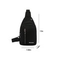thumbnail image 3 of TIMIFIS Strap Bag Crossbody Backpack Men Ladies Strap Backpack Hiking Backpack Multipurpose Messenger Chest Bag -, 3 of 7