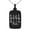 Black, variant on Stainless Steel Svefnthorn Volsungs Viking Norse Engraved Small Rectangle Dog Tag Charm Pendant Necklace