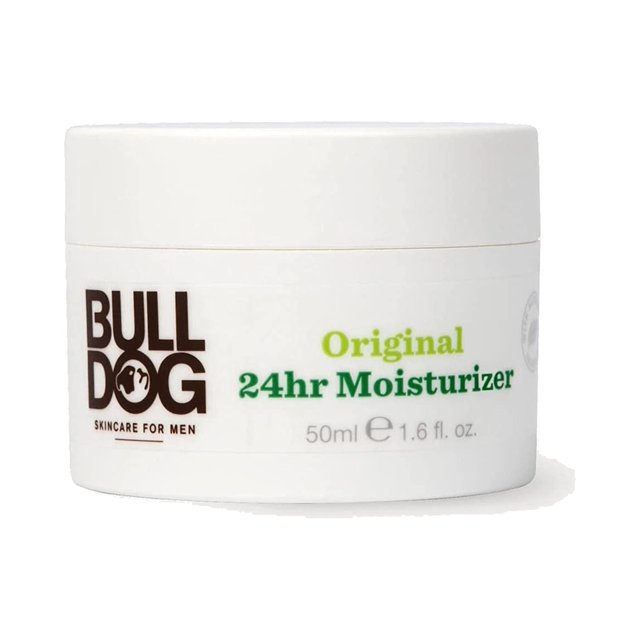 BULLDOG Crema hidratante original de 24 horas para hombres, 1.6 onzas líquidas