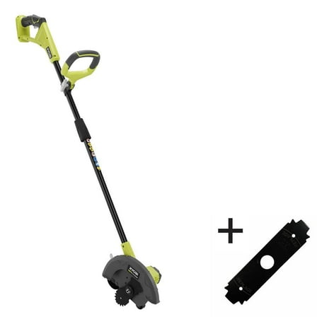 ONE  18V 9 in. Cordless Battery Edger (Tool Only) with Extra Edger Blade