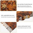 thumbnail image 5 of FORMRS Womens Scarf Winter Soft Long Big Warm Shawls Wrap Tassel Scarves, Fall Pattern, 5 of 9